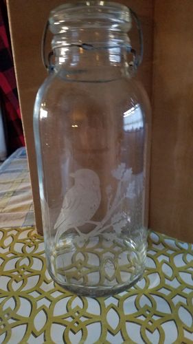 Customer photo review of Mesh Stencil - Birds - 8.5 x 11