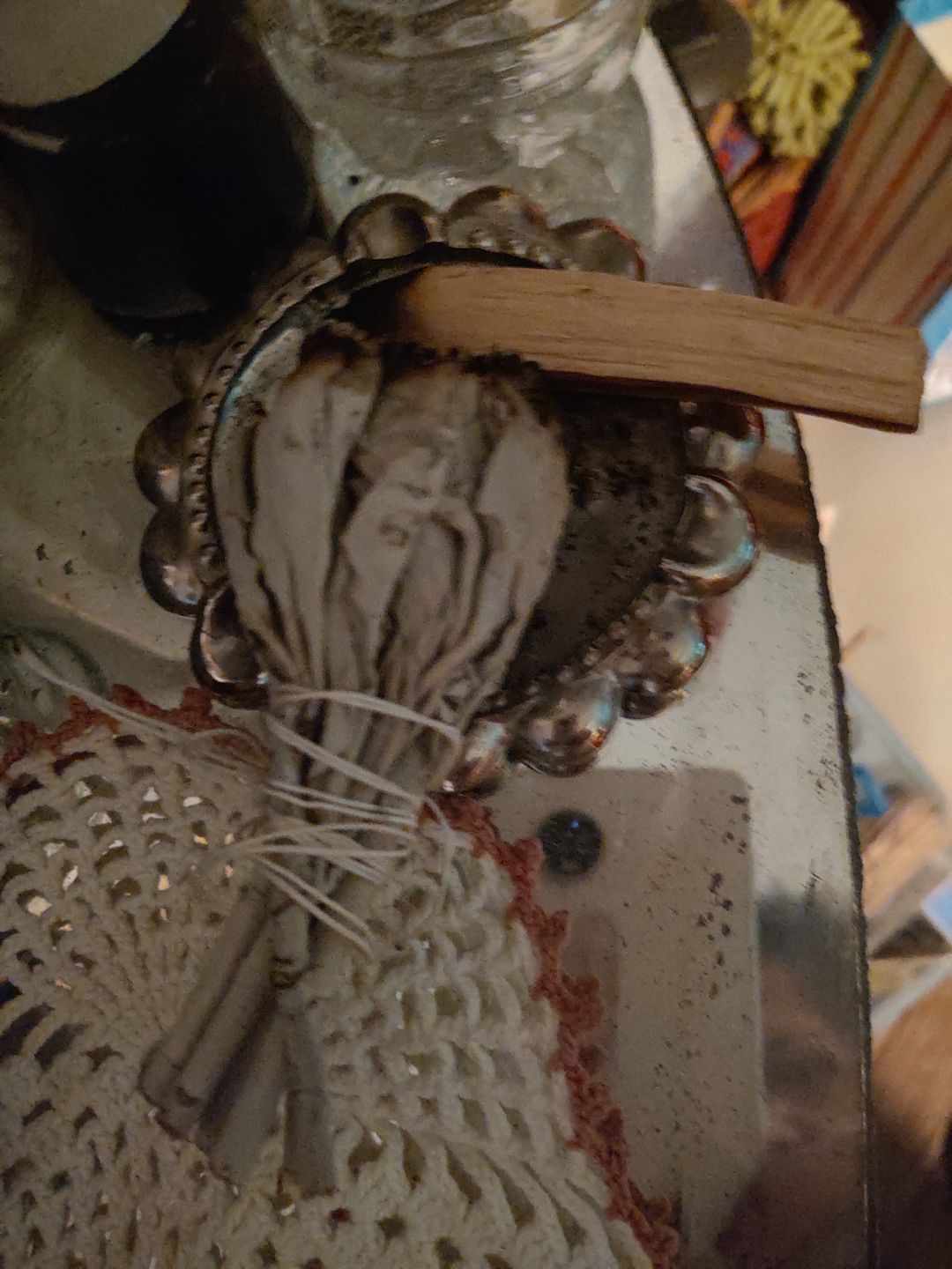 Customer photo review of Palo Santo Wood Sticks Set