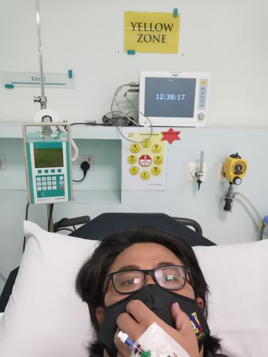 Customer photo review of Face Mask Star Black