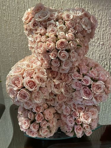 Customer photo review of Oso de Rosas Rosa