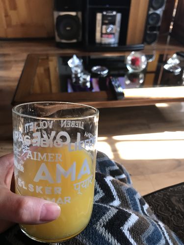Customer photo review of Happy Glass