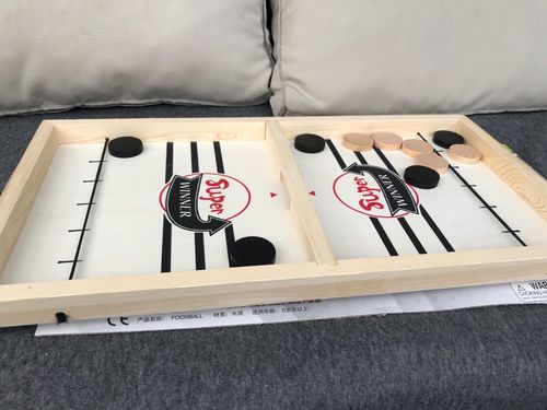 Customer photo review of Fast Sling Puck Board Game