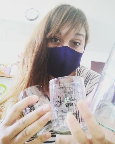 Customer photo review of Vasos Astrológicos 4 Pack Cunino