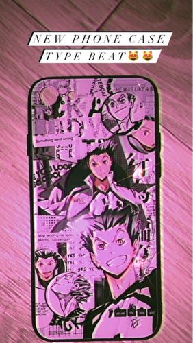 Customer photo review of Haikyuu - Bokuto IPhone Case