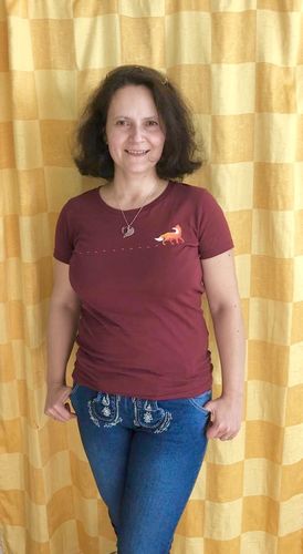Customer photo review of FUCHS SPUR- BIO  - Damen Premium Organic Shirt