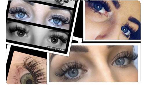 Customer photo review of 0.07 Easy Fan Russian Volume Cashmere Lashes (16 lines)