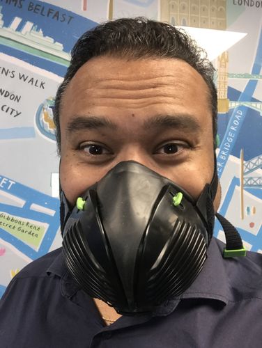 Customer photo review of Stealth Lite FFP3 Everyday Facemask