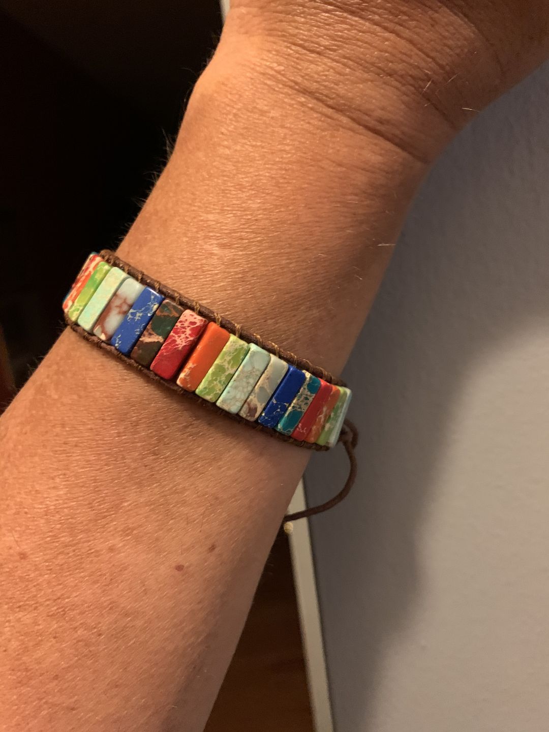 Customer photo review of Chakra Energy Bracelet