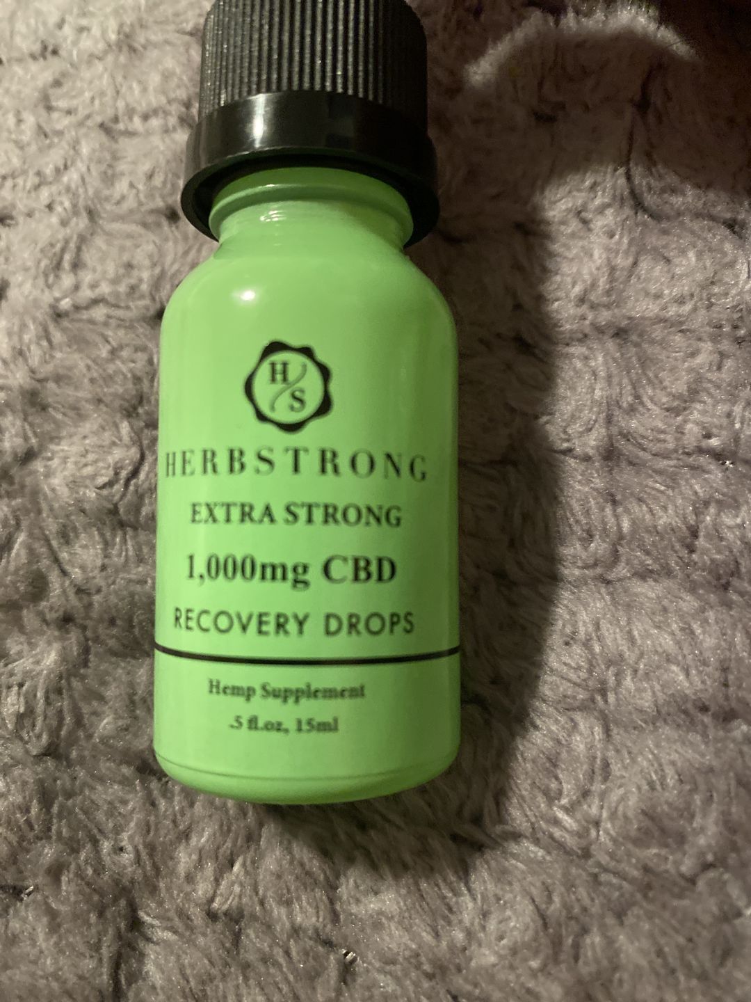 Customer photo review of Extra Strong Recovery Drops