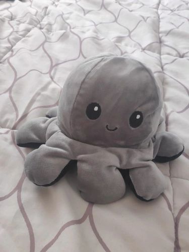 Customer photo review of Peluche octopus réversible