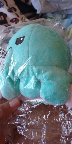 Customer photo review of Peluche octopus réversible