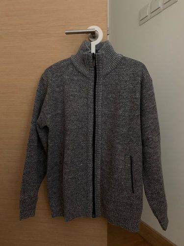 Customer photo review of Winter Thick Mens Knitted Sweater