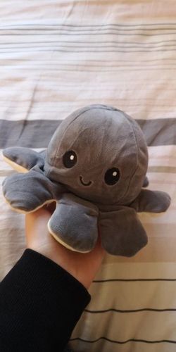 Customer photo review of Peluche octopus réversible