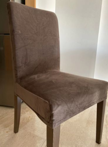 Customer photo review of Velvet Stoel Hoes