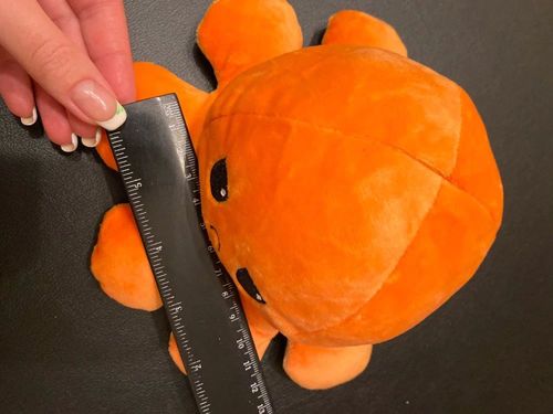 Customer photo review of Peluche octopus réversible
