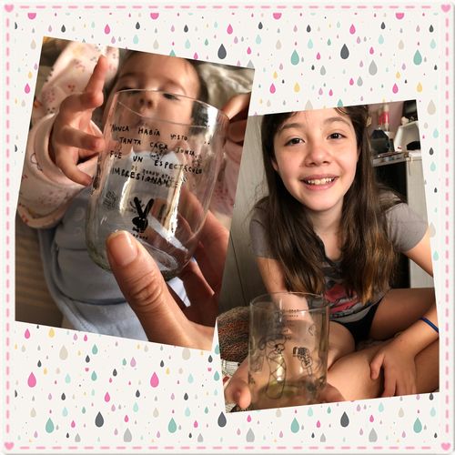 Customer photo review of Pack Estudio 31 Minutos Juegos de 6 Vasitos 200 Ml