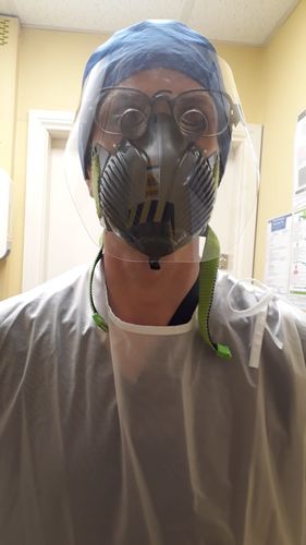 Customer photo review of Stealth P3 Respirator Facemask