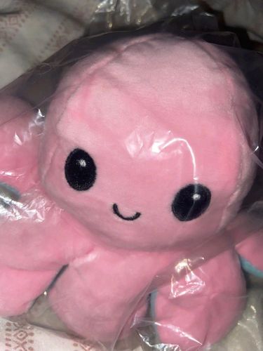 Customer photo review of Peluche octopus réversible