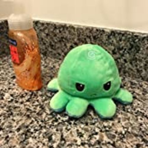 Customer photo review of Peluche octopus réversible