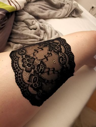 Customer photo review of SMOOVISSIMO – die stilvollen Anti-Scheuer Strumpfbänder