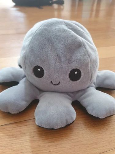 Customer photo review of Peluche octopus réversible