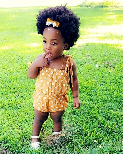 Customer photo review of Isabel romper in orange