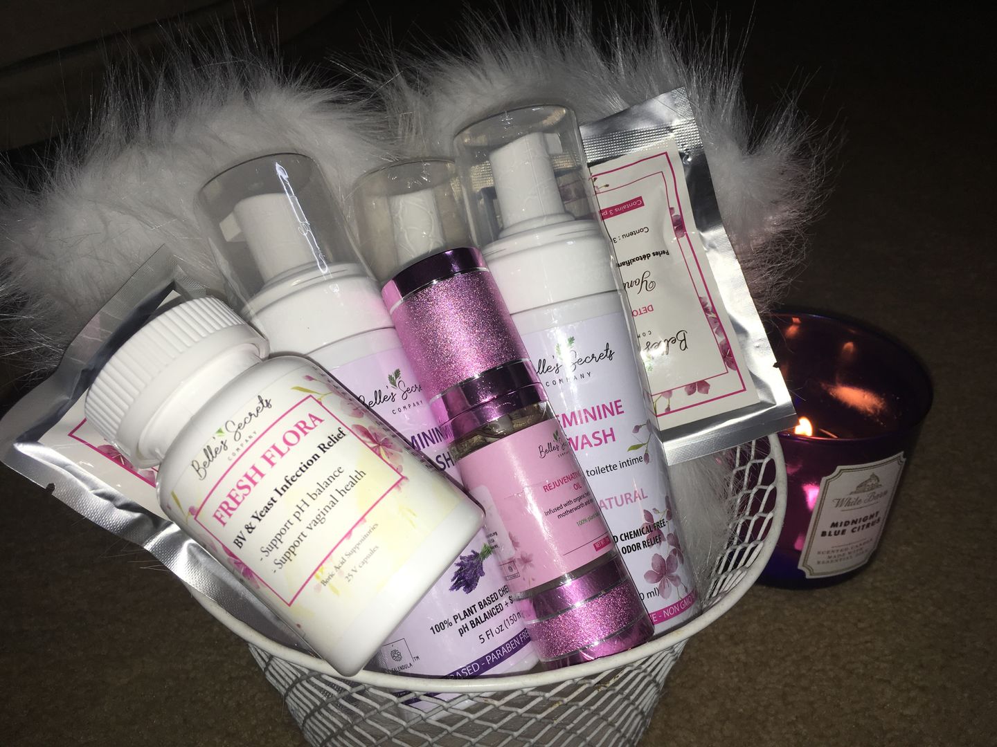 Customer photo review of Belle's Calming Lavender Wash
