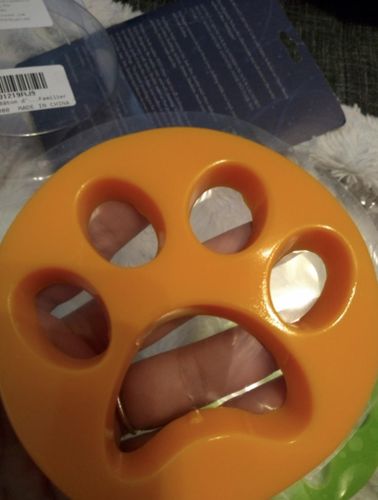 Customer photo review of Fusselpfote - Tierhaare beim Waschen und Trocknen entfernen