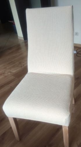 Customer photo review of Knitted Stoel Hoes