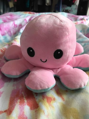 Customer photo review of Peluche octopus réversible