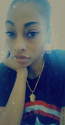 Customer photo review of Cluster Clear Quartz Chain