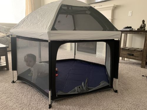 Customer photo review of Pop N' Go® Playpen