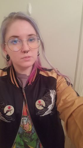 Customer photo review of The Cranes Sukajan Souvenir Jacket