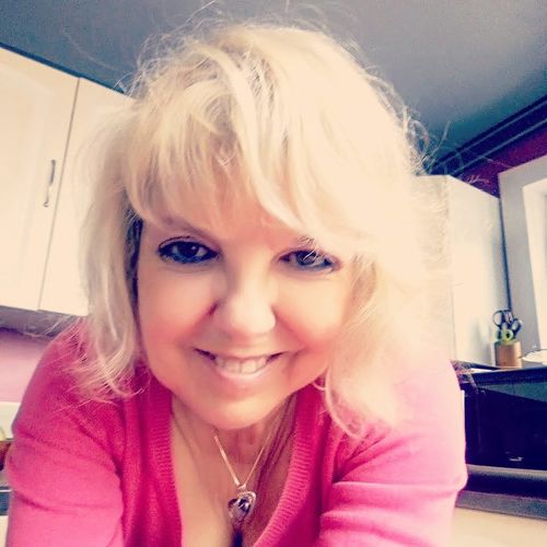 Customer photo review of Bracelet en Pierre Naturelle Howlite et Celestine