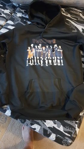 Customer photo review of Haikyuu - Hoodie