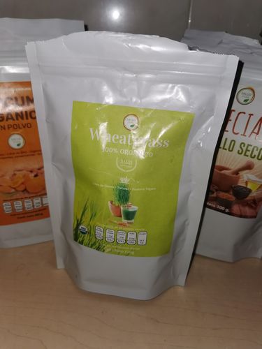 Customer photo review of Wheatgrass (Pasto de trigo) organica en polvo
