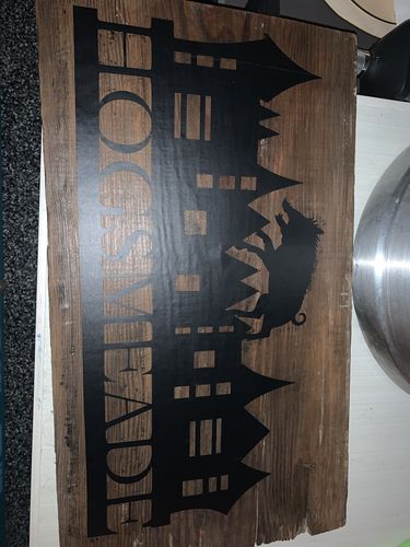 Customer photo review of Free Harry Potter Party Signs