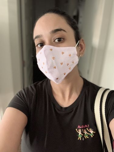 Customer photo review of *PRE-ORDER* SET OF 3 FACE MASKS