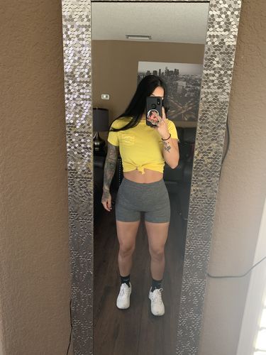 Customer photo review of Freedom Scrunch Short