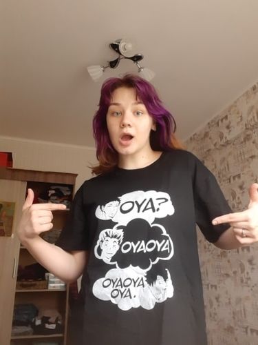 Customer photo review of Haikyuu - "Oya Oya" T-shirt