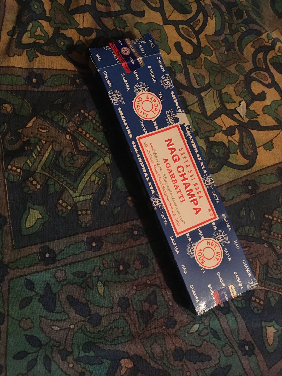 Customer photo review of Nag Champa Incense Sticks