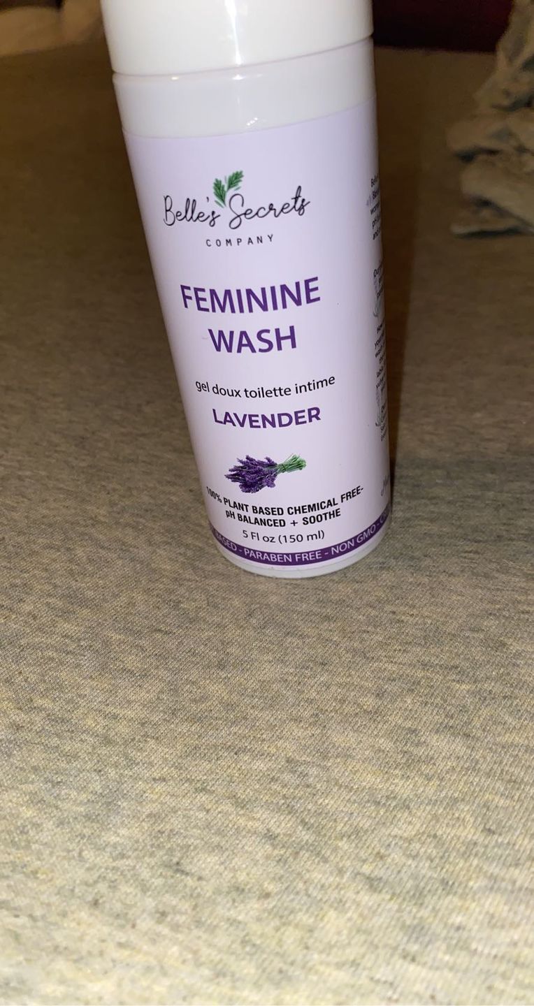 Customer photo review of Belle's Calming Lavender Wash