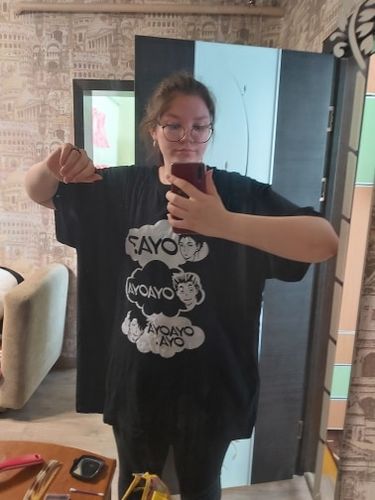 Customer photo review of Haikyuu - "Oya Oya" T-shirt