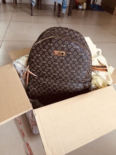 Customer photo review of Tenderness Backpack