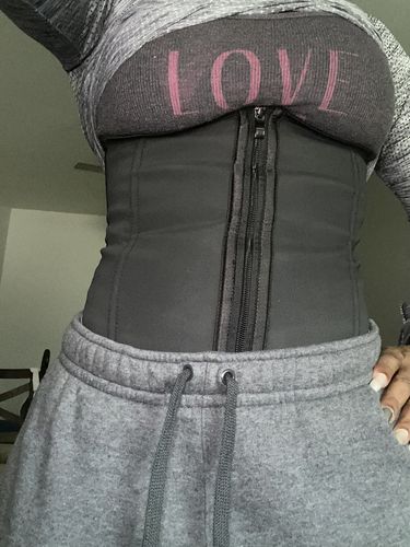 Customer photo review of LATEX ZIP + CLIP