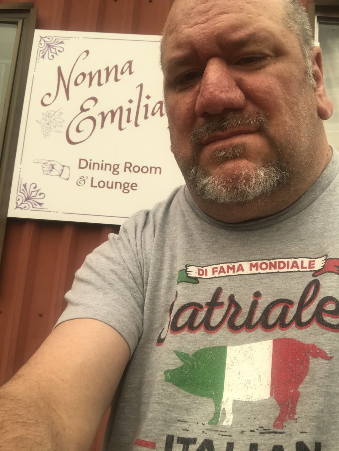 Customer photo review of Di Fama Mondiale Satriale's Men's/Unisex Super Soft Tee