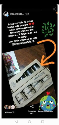 Customer photo review of Om Glass