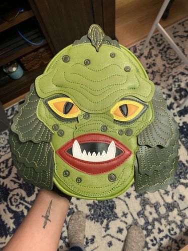 Customer photo review of PRE ORDER - Swamp Monster Cross Body Bag - Love Pain and Stitches X Vixen