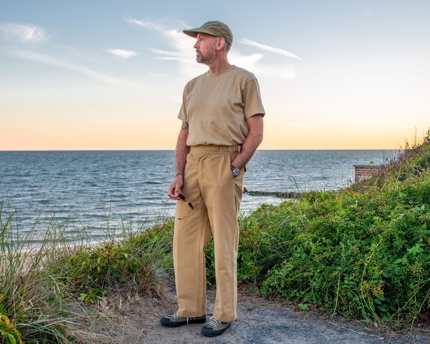 Customer photo review of British Army Gurkha Bermuda Pants - Khaki