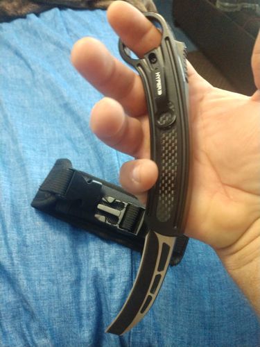 Customer photo review of DEMON KARAMBIT OTF
